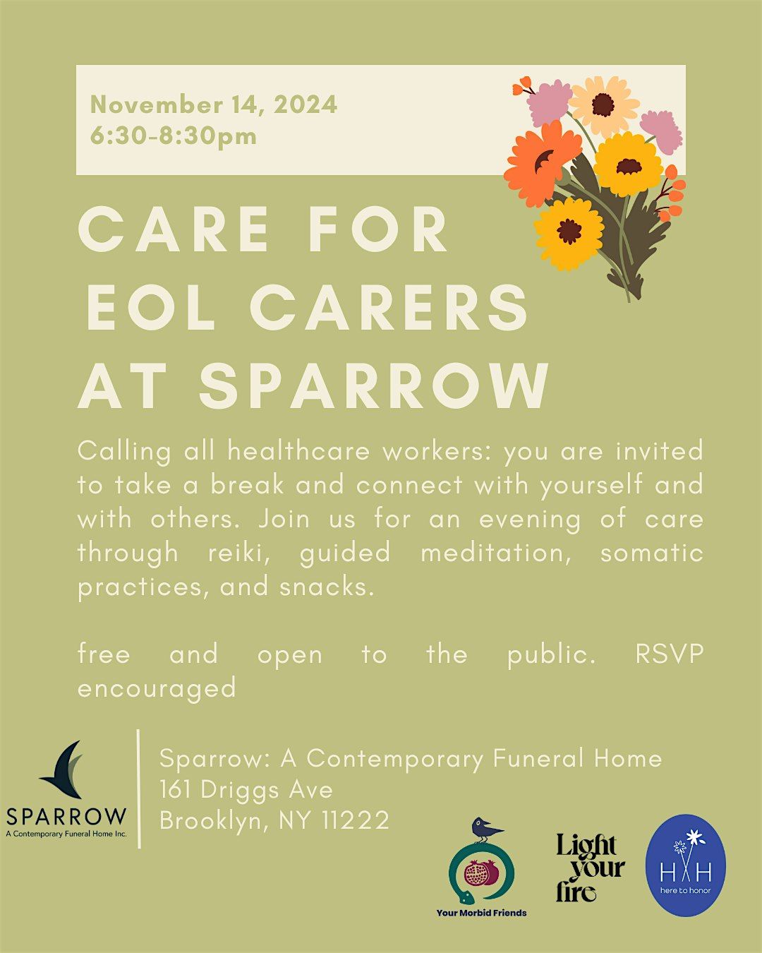 Care for EOL Carers at Sparrow