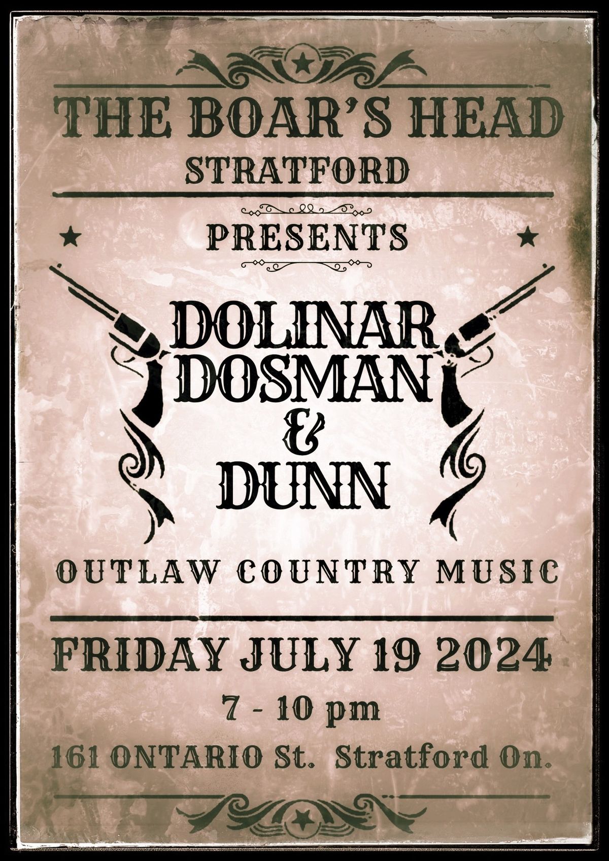 Dolinar, Dosman and Dunn @ The Boar's Head, Stratford