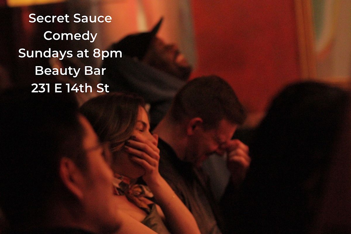 NYC Standup Comedy- Secret Sauce Comedy - A FREE  Show on Sundays