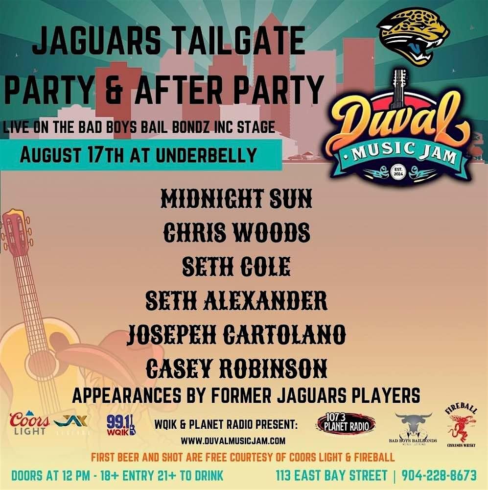 Duval Music Jam "Jacksonville Jaguars Tailgate Party Edition"