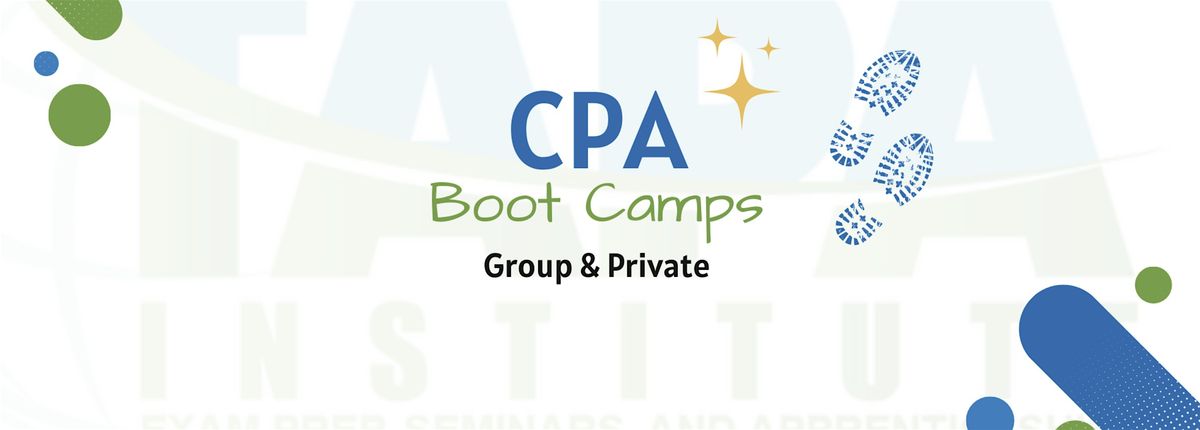 CPA Boot Camp: TCP by TAPA Institute