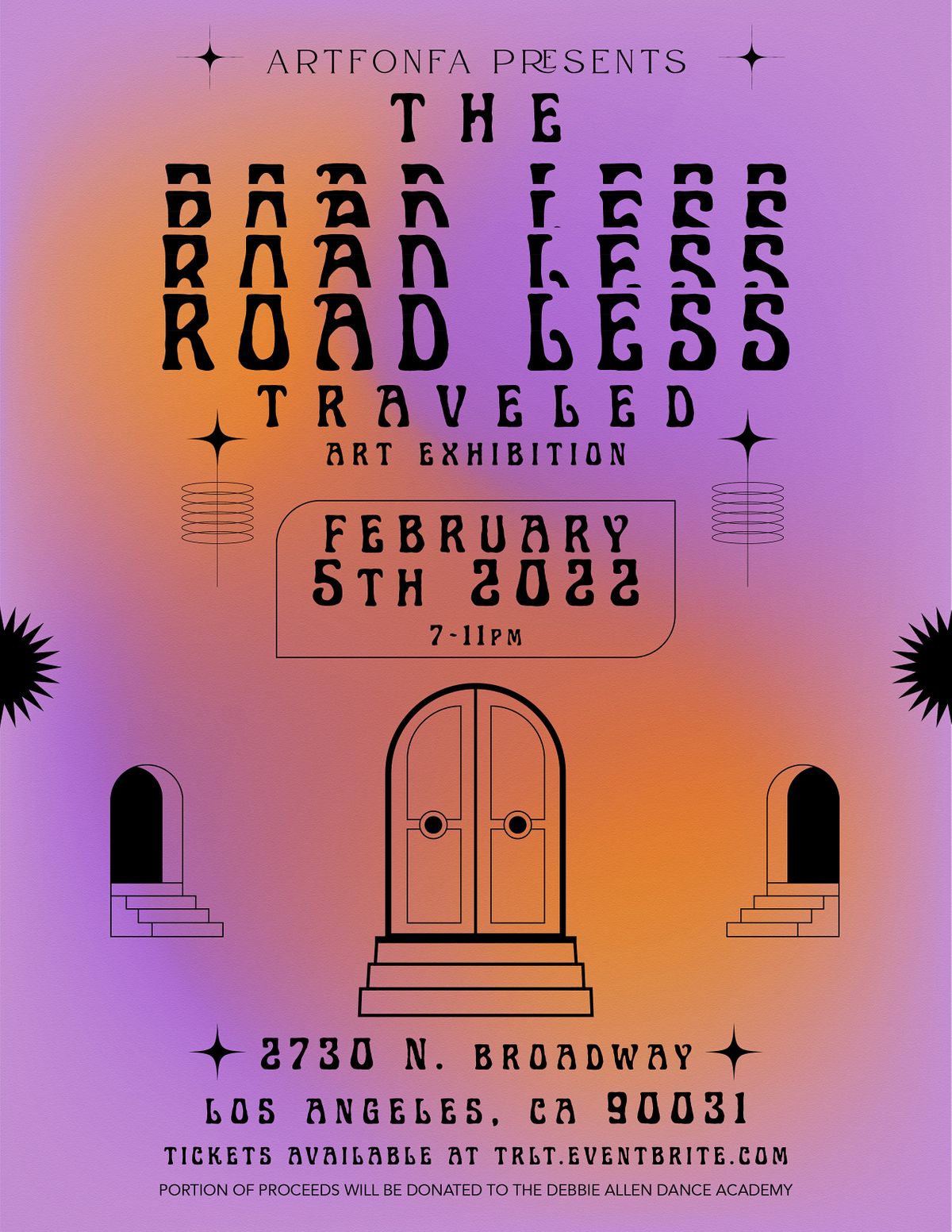 The Road Less Traveled Art Exhibition