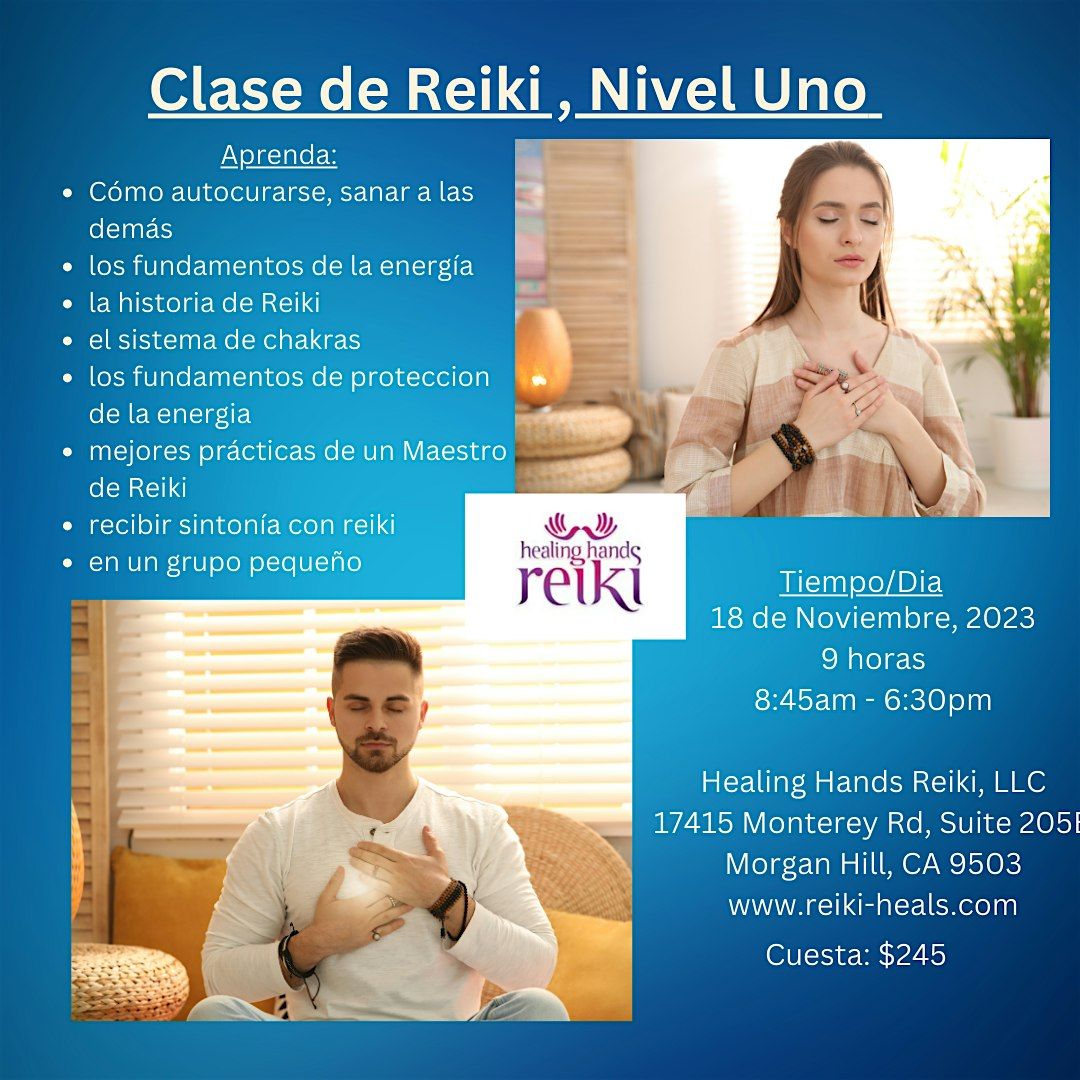 Learn Reiki en Espanol \/ Aprenda Reiki Nivel Uno! Reiki en Espanol