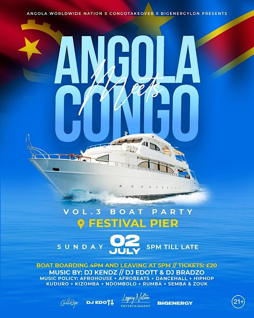 ANGOLA MEETS CONGO VOL.3 BOAT PARTY
