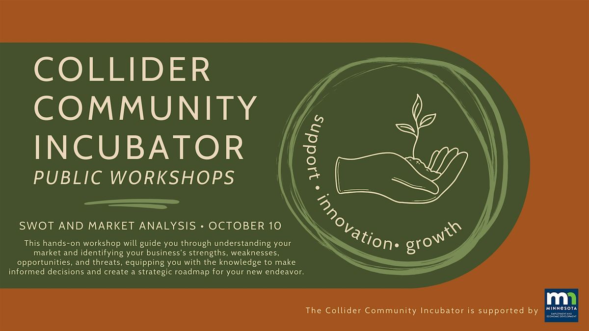 Community Incubator Workshop: SWOT and Market Analysis