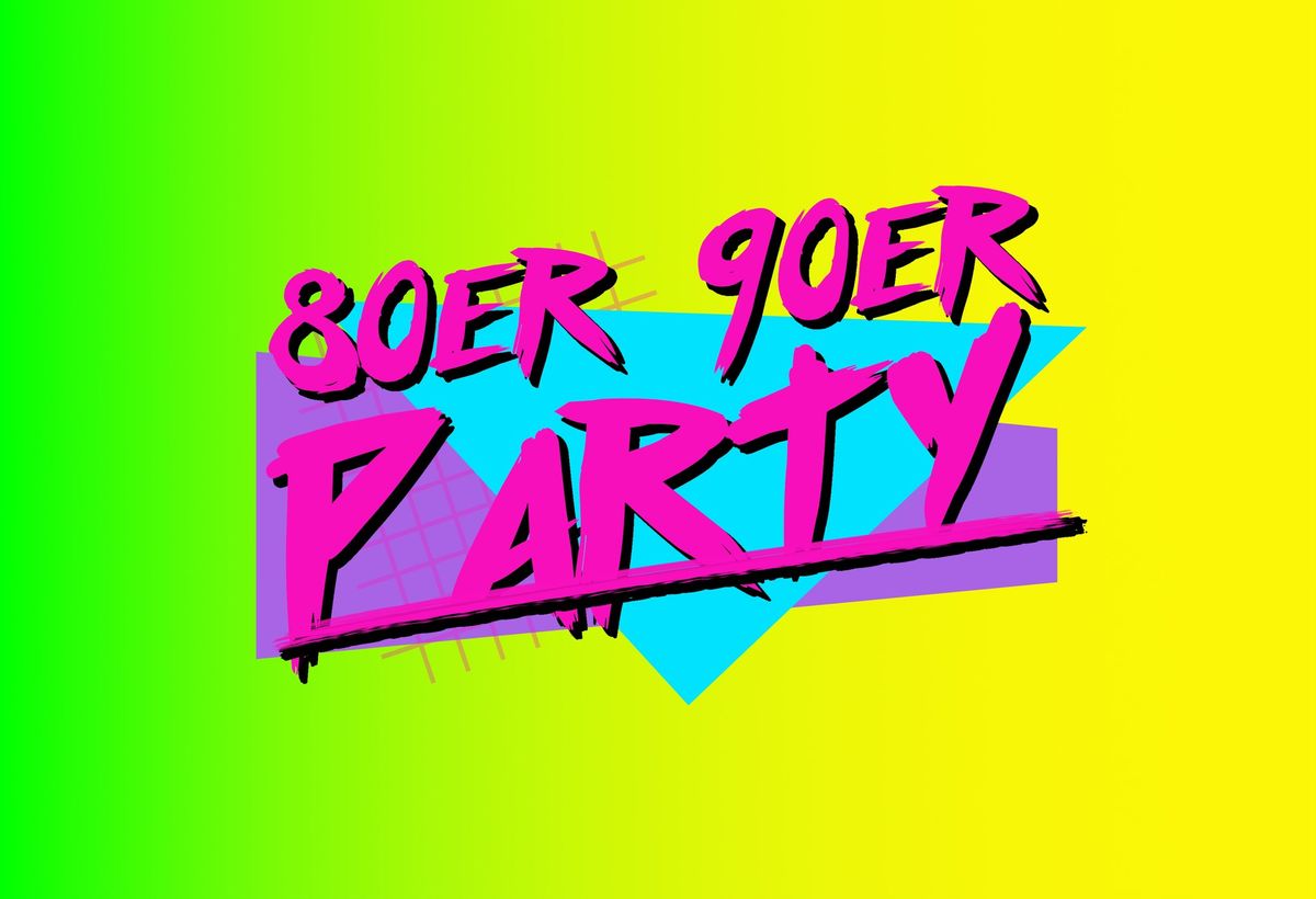 80er & 90er Party in der Weichinger Disco