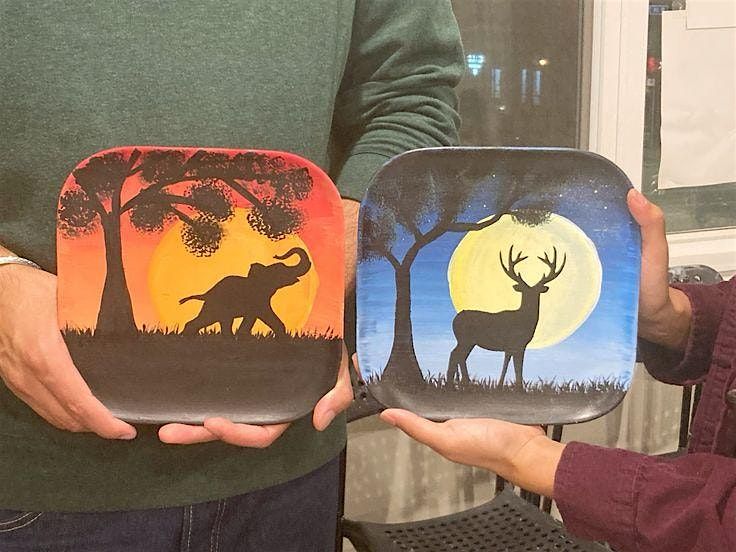 NEW Paint on Plate for couples with Marian