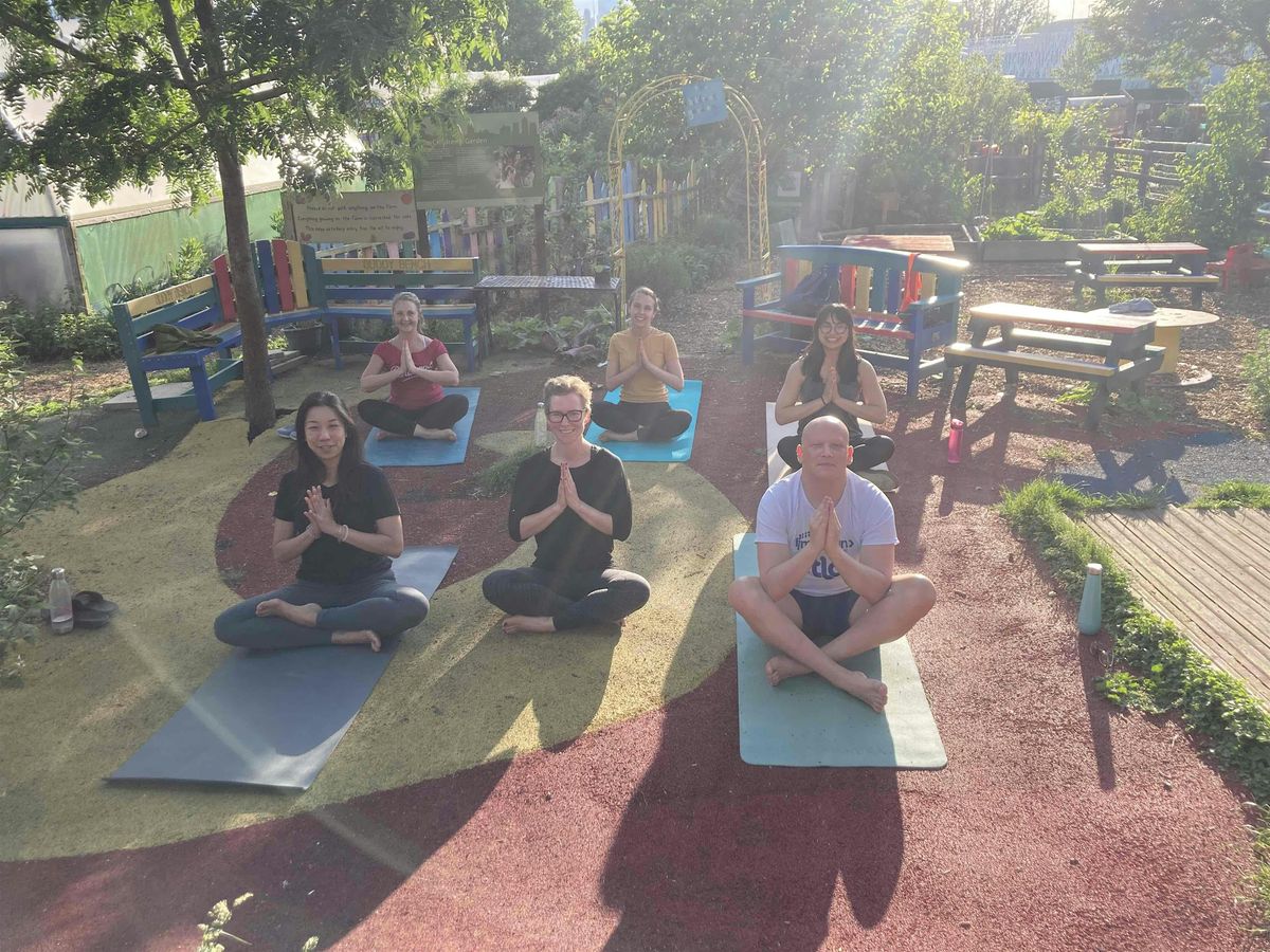 Yoga at Stepney City Farm