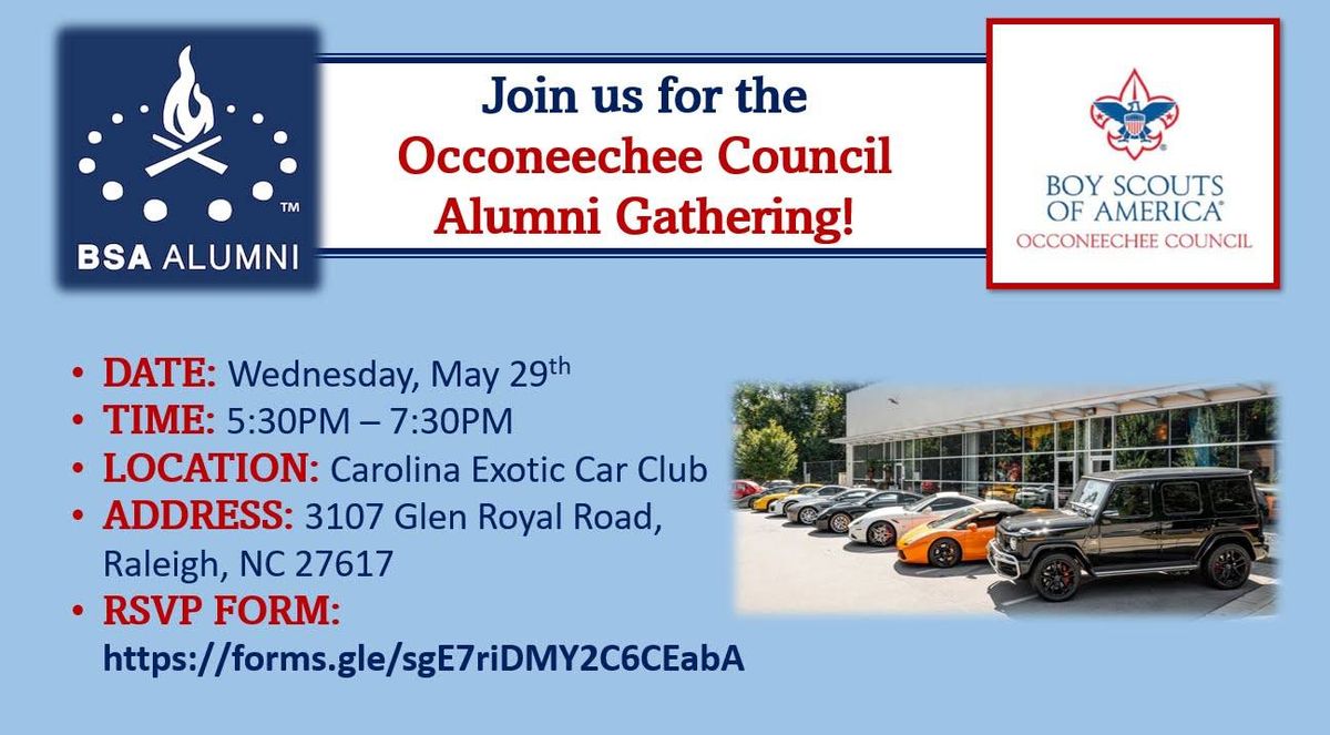 Occoneechee Council Alumni Gathering  