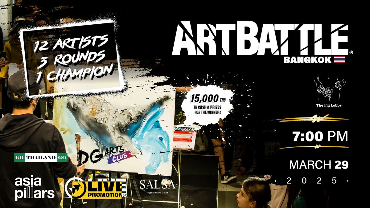 Art Battle Bangkok - March 29, 2025