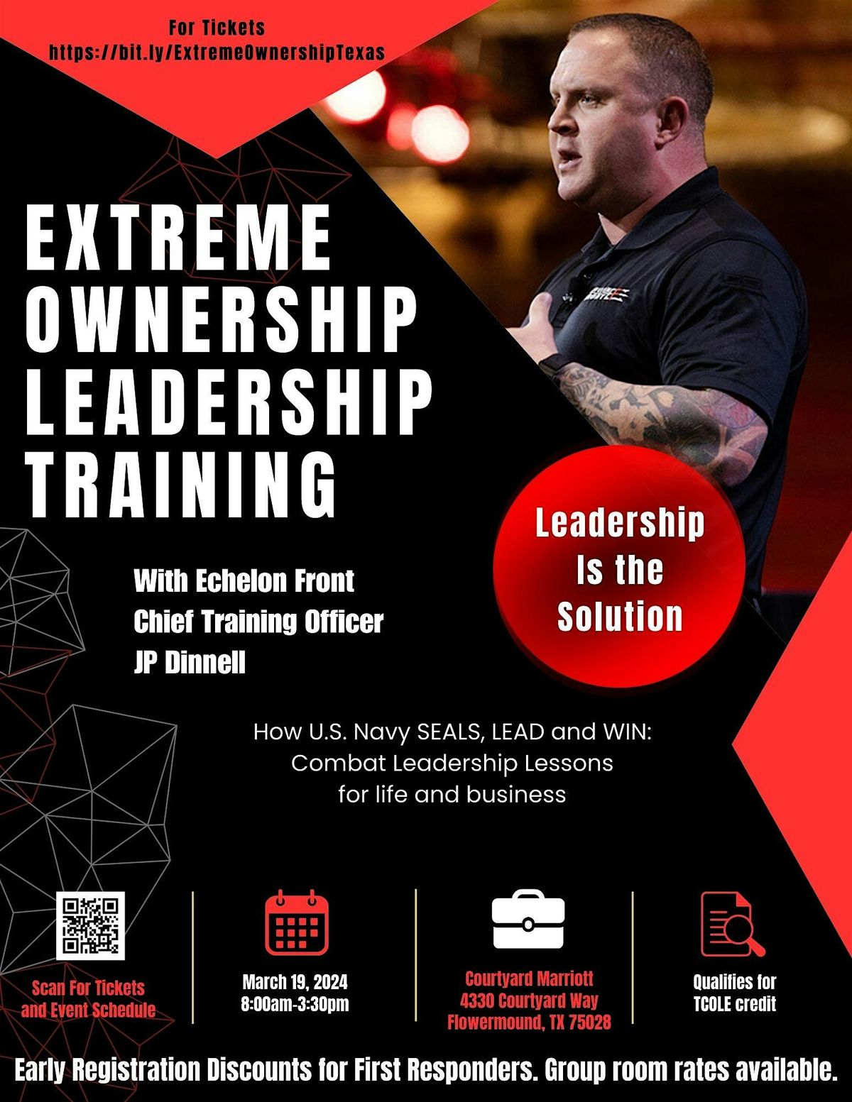 Extreme Ownership Leadership Training for Business and Life with JP Dinnell