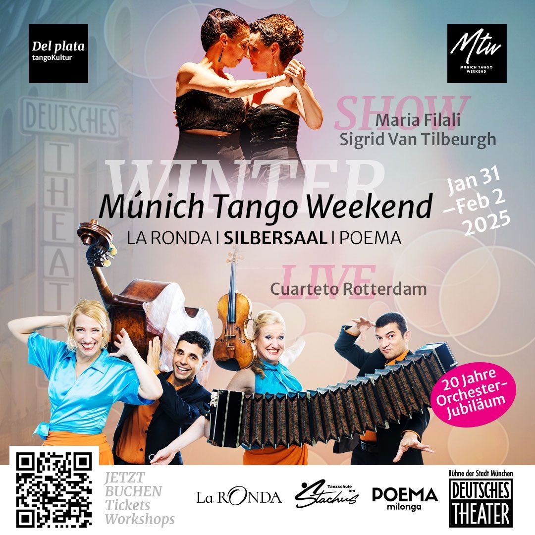 DEL PLATA M\u00fanich Tango Weekend \/\/ workshops \/ milongas \/ shows\/ live music \/ munich city center 