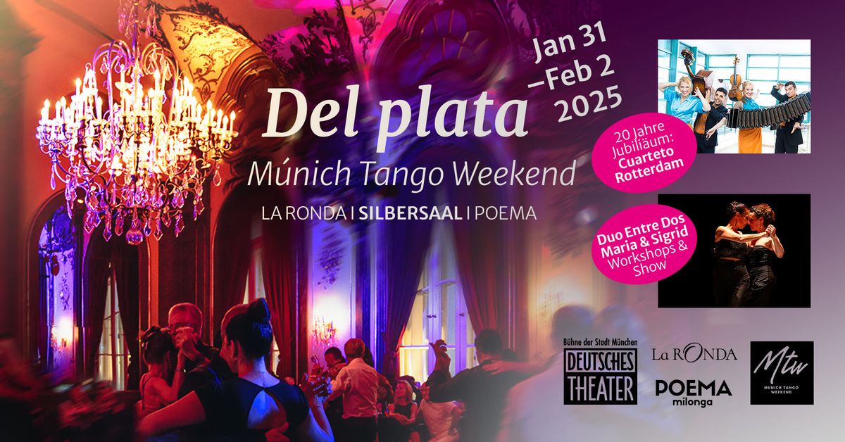 Munich Tango Weekend \/\/ workshops \/ milongas \/ shows\/ live music \/ munich city center 