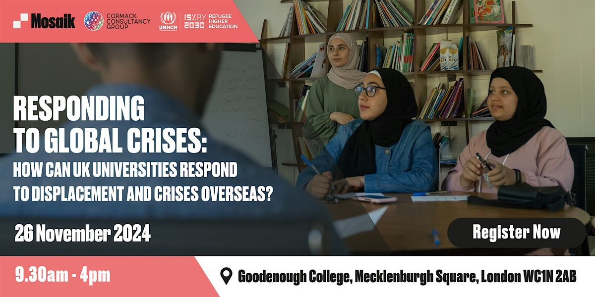 How Can UK Universities Respond to Displacement and Crises Overseas?