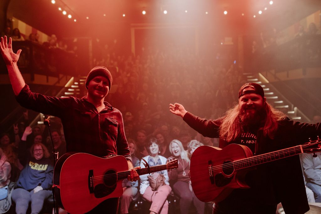 Michael Shynes and Chris Kroeze (St Pattys Day Show) at Iron Street Distillery