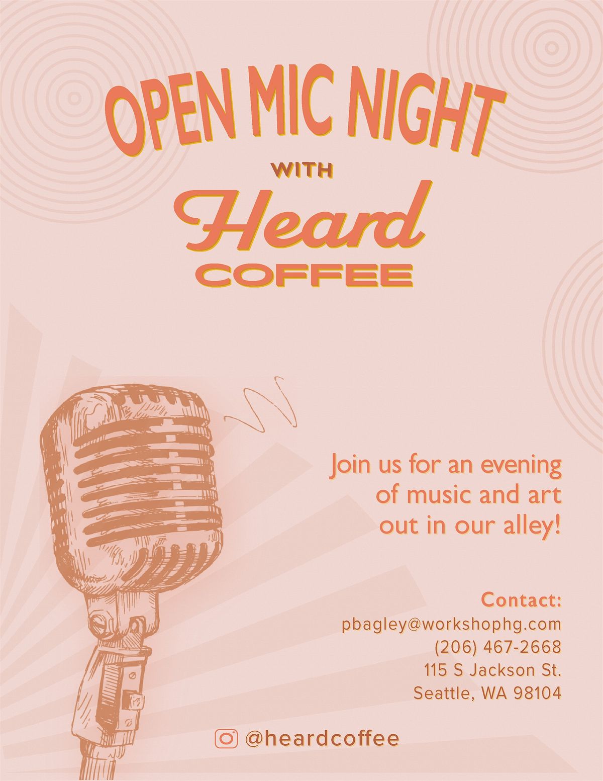 Open Mic at Heard Coffee