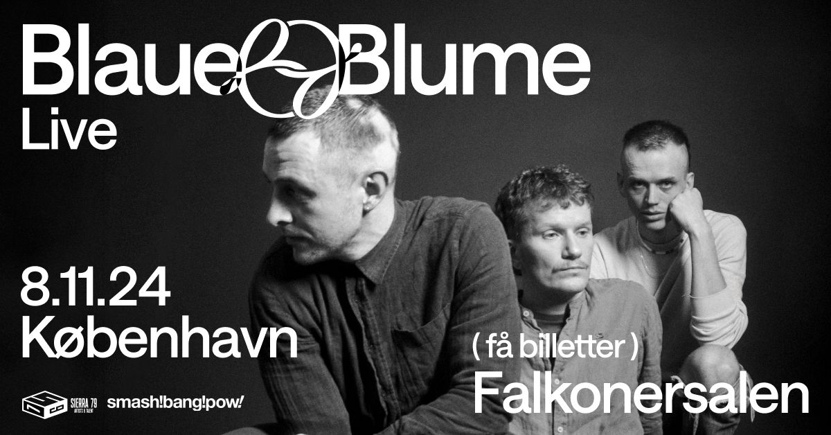 Blaue Blume i Falkonersalen - F\u00c5 BILLETTER