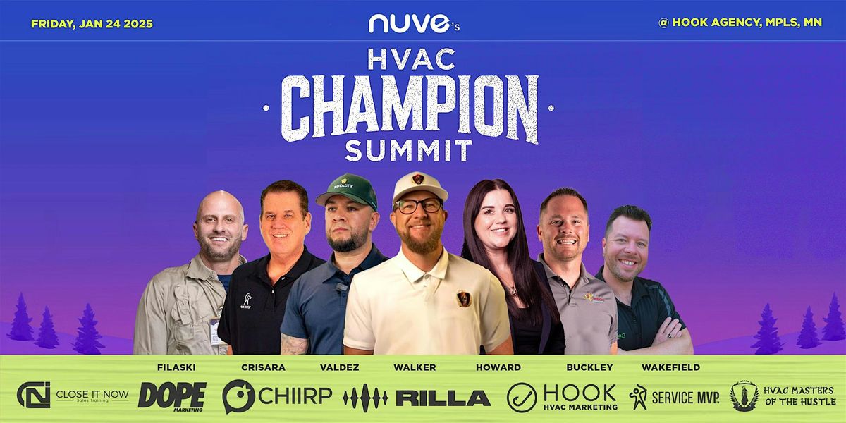 Nuve's HVAC Champion Summit