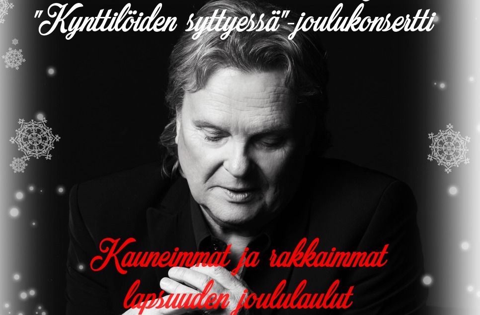 Pepe Willberg & joulukvartetti: Kynttil\u00f6iden syttyess\u00e4 -joulukonsertti 