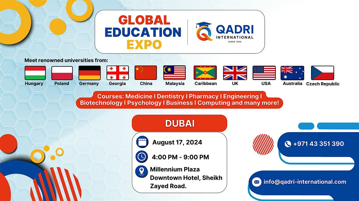 Global Education Expo August 2024: DUBAI