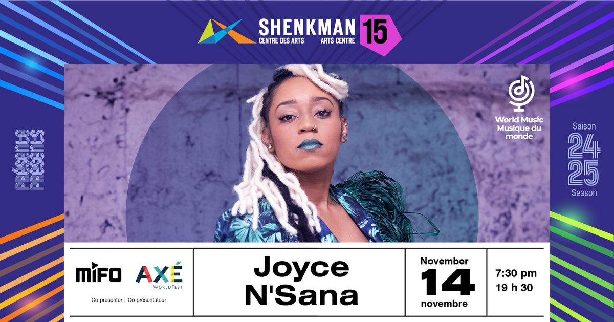 World Music: Joyce N'Sana | Musique du monde : Joyce N'Sana