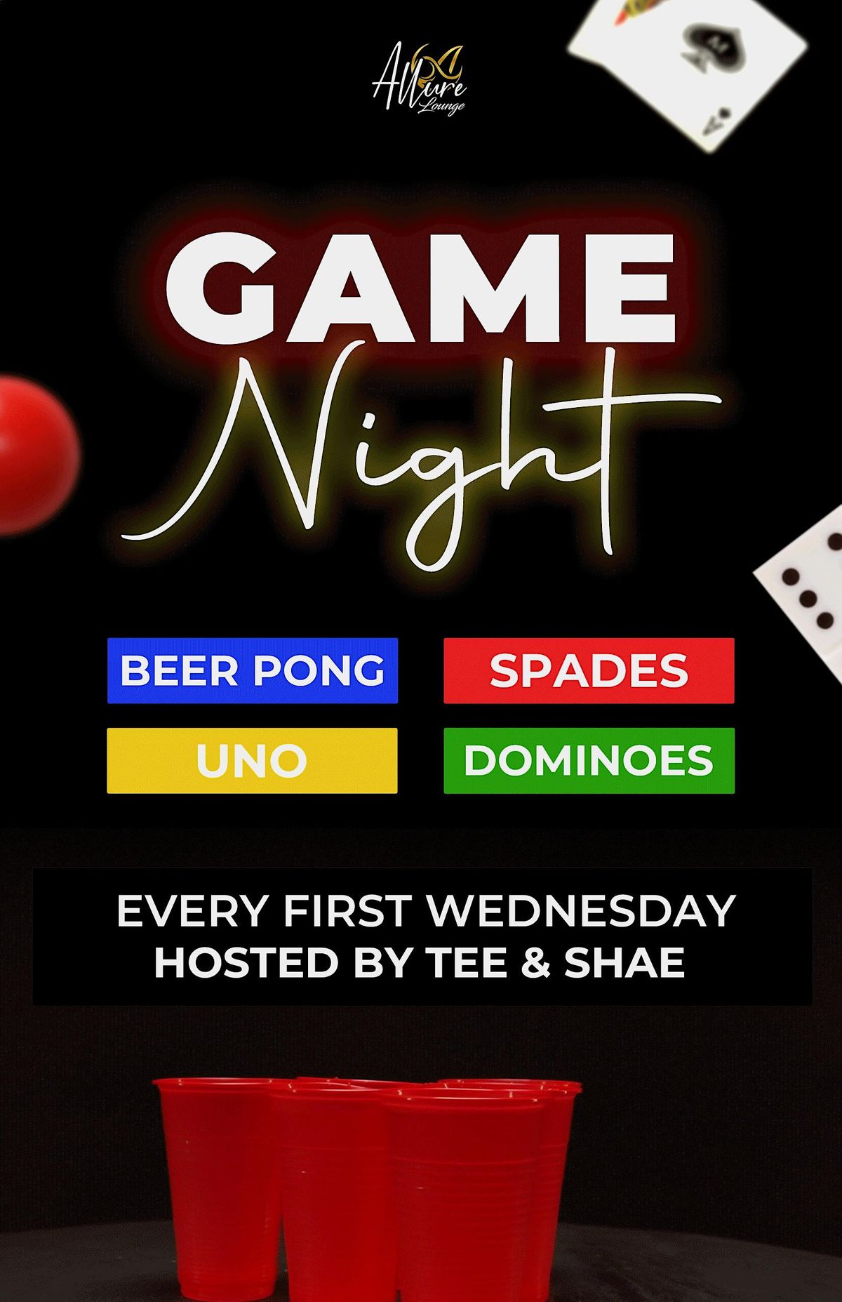 Game Night @Allure Lounge