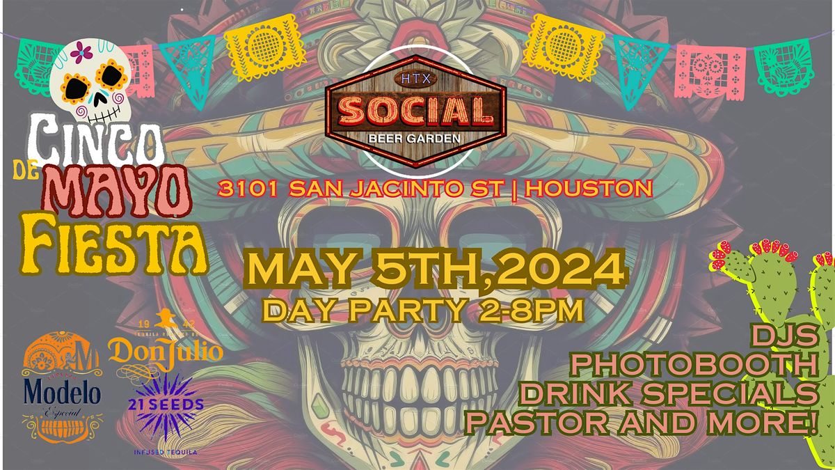 Cinco de Mayo Party in Houston at Social Beer Garden