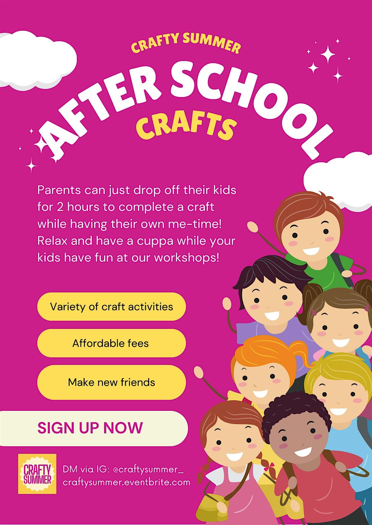 [Reservation] After School Crafts