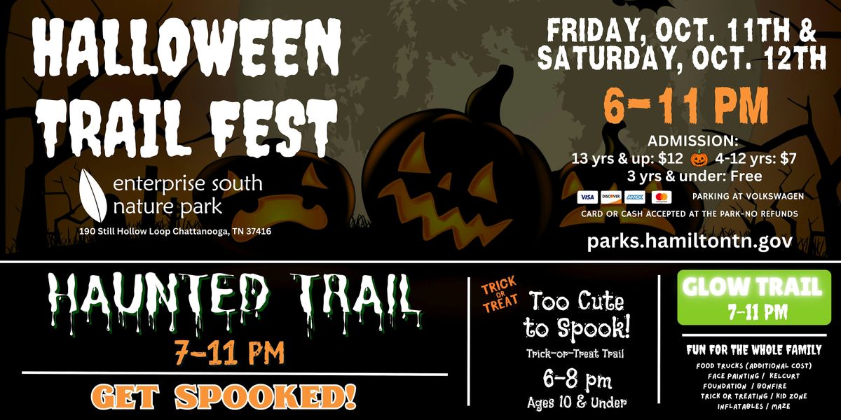 Halloween Trail Fest at Enterprise South Nature Park