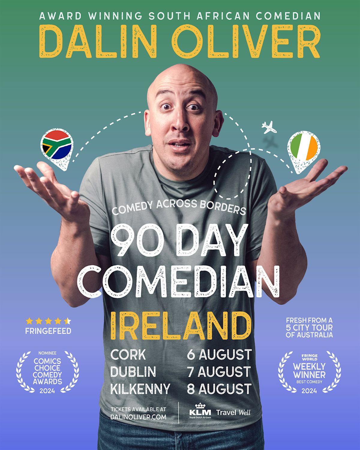 Dalin Oliver: 90 Day Comedian - Kilkenny