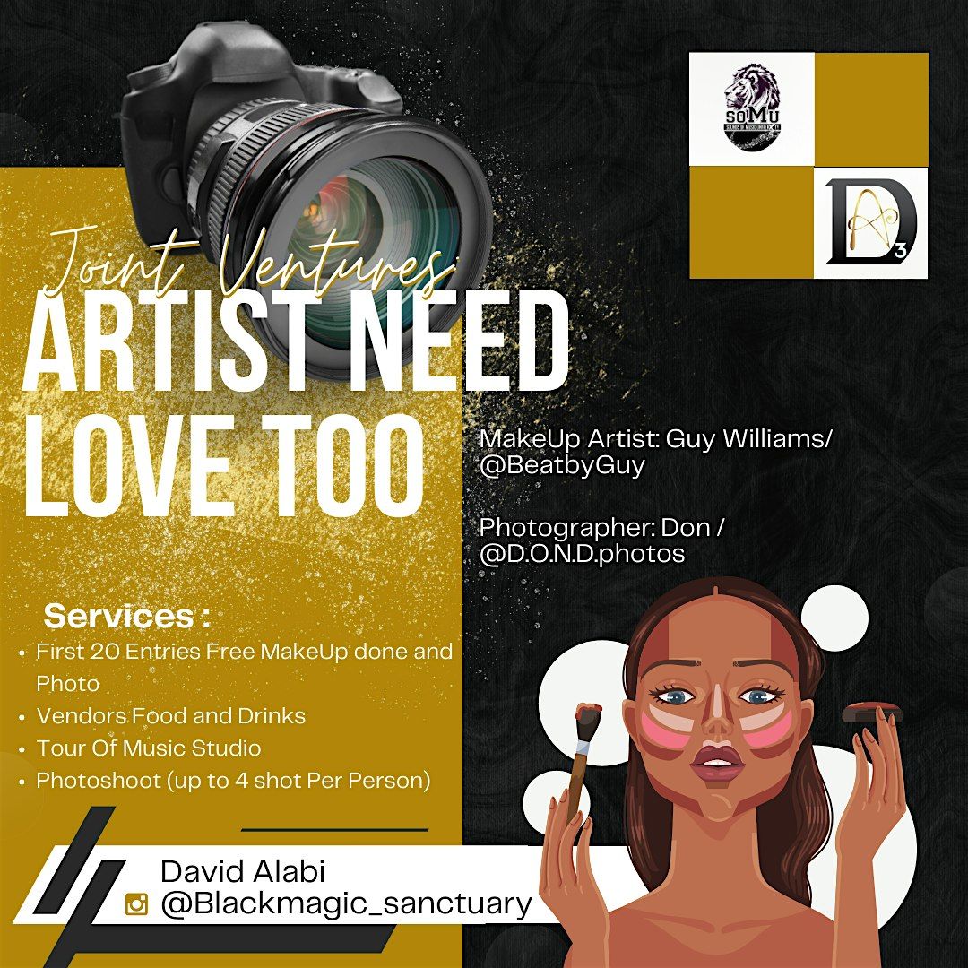 JV EVENTS: Artist Needs Love Too