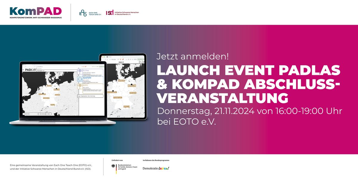 Launch Event PADlas & KomPAD Abschlussveranstaltung