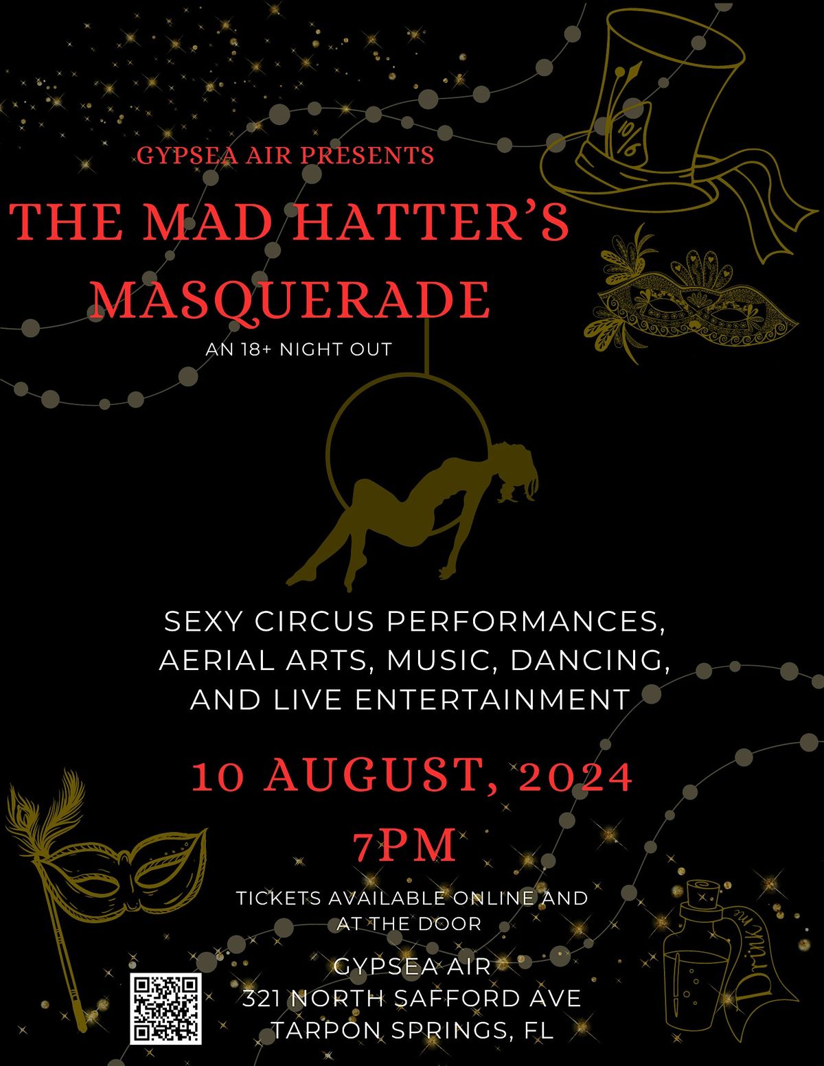 The Mad Hatter's Masquerade - A Sexy Circus Show