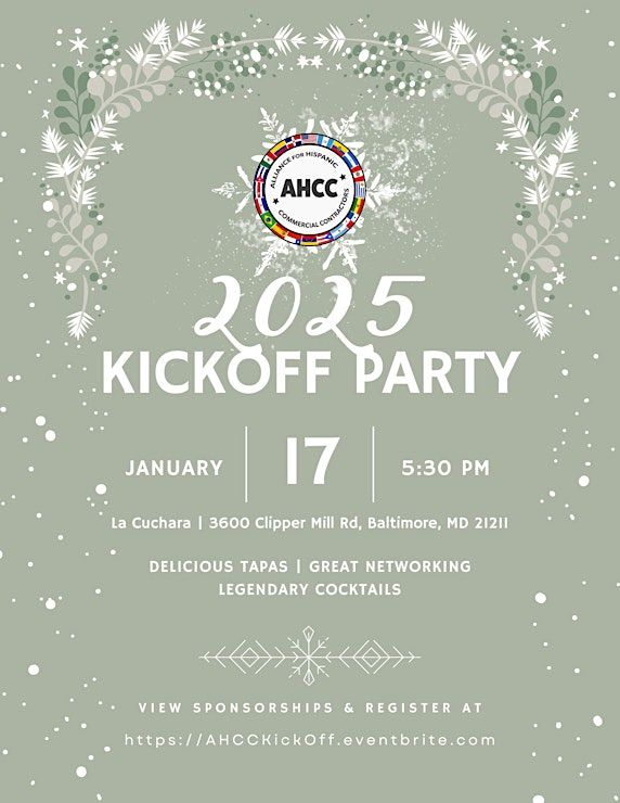 2025 Alliance for Hispanic Commercial Contractors Kickoff Networking Event 