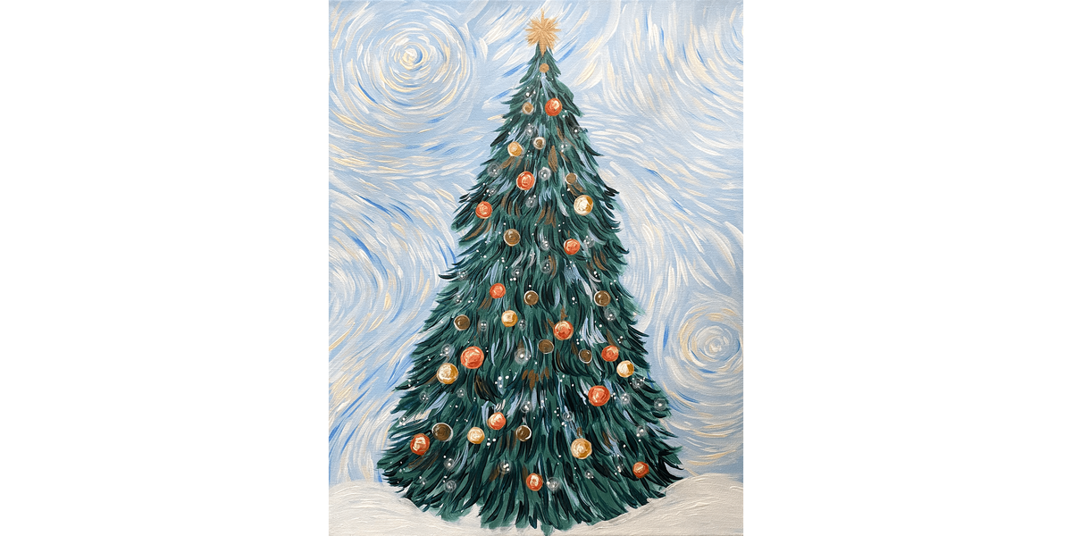 A Very Van Gogh Christmas - Paint and Sip in Sacramento | Classpop!\u2122