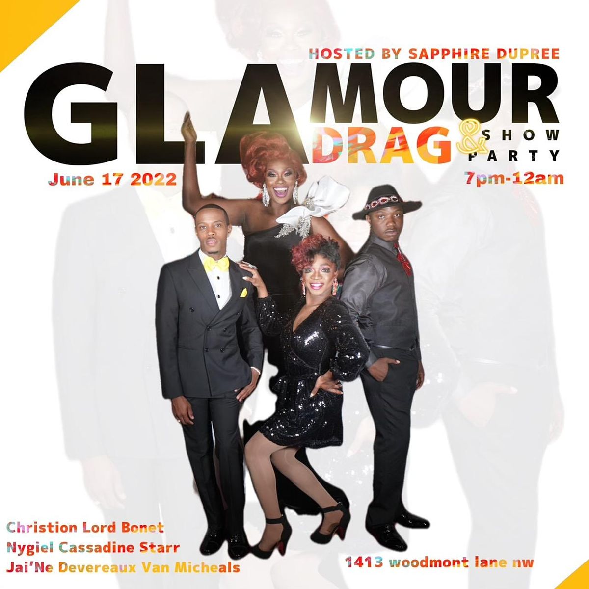 Glamour Drag show and party is going to have the hottest most talented drag