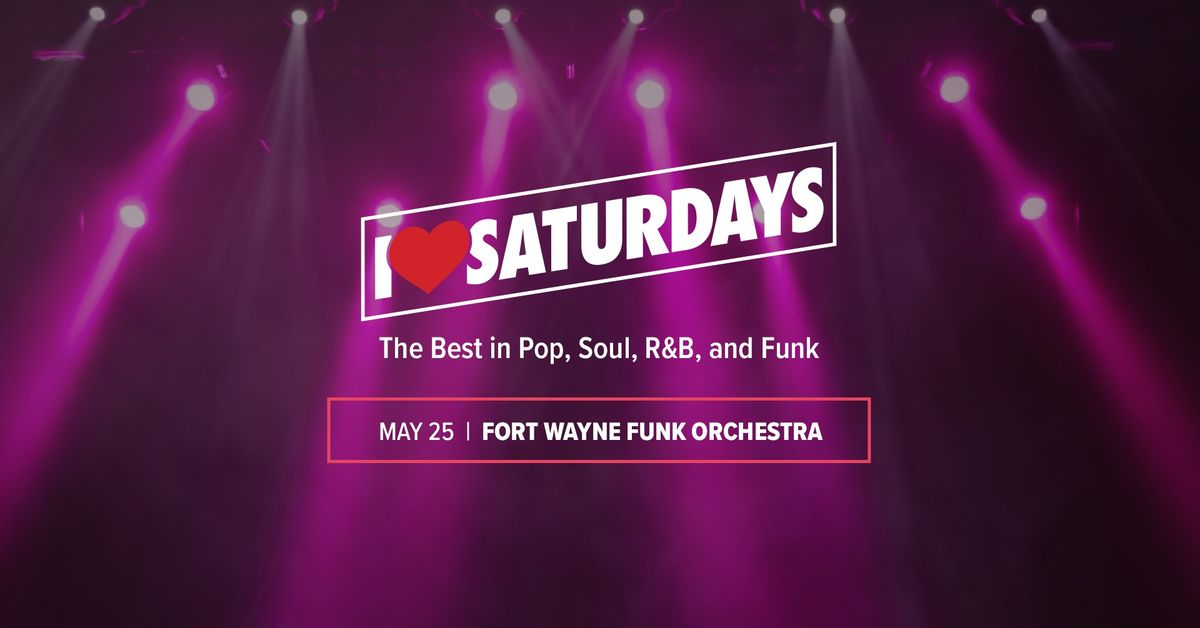 I \u2764\ufe0f Saturdays with Fort Wayne Funk Orchestra