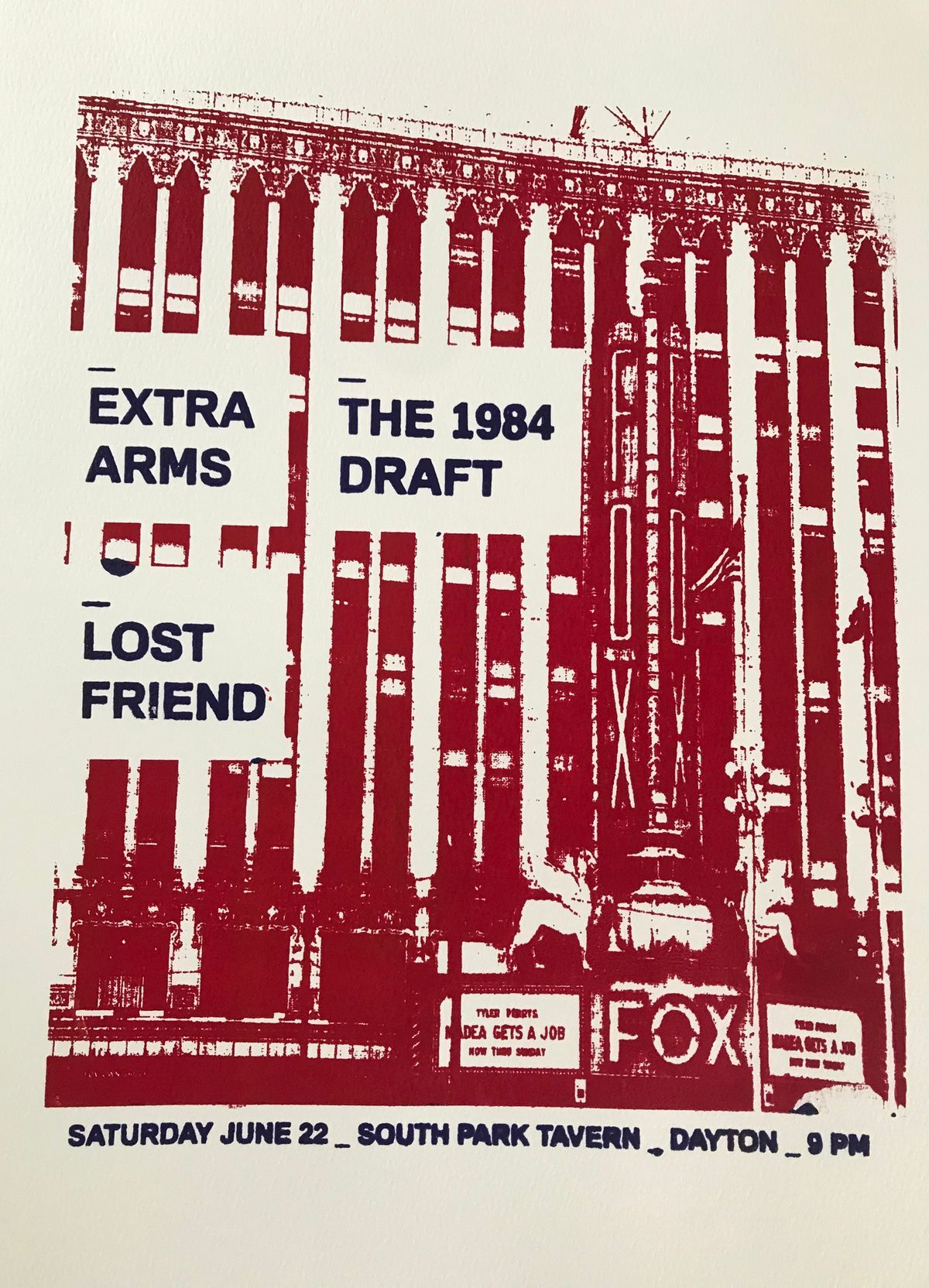 The 1984 Draft, Extra Arms, Lost Friend play Dayton