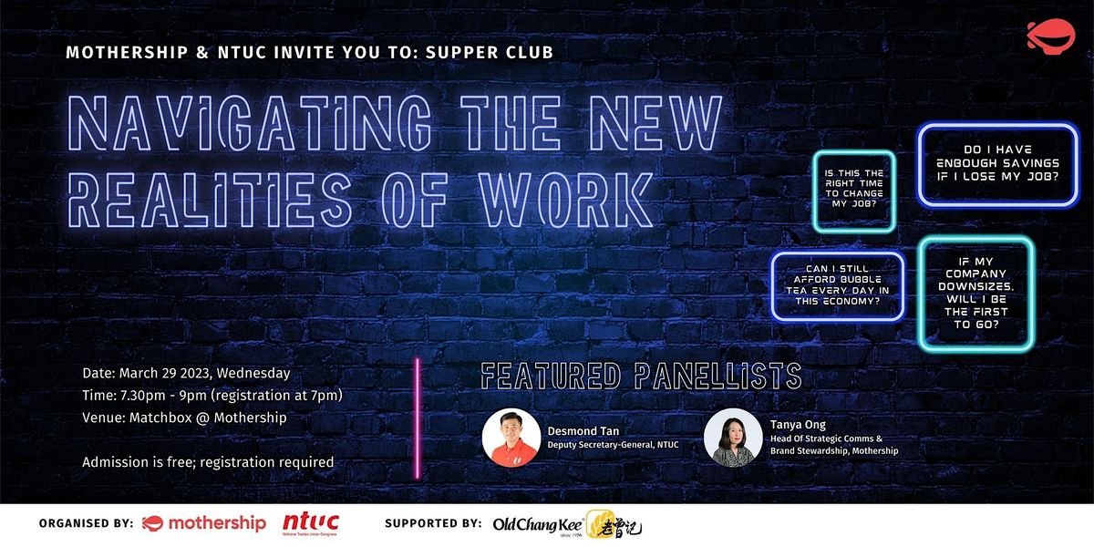 Supper Club: Navigating the New Realities of Work