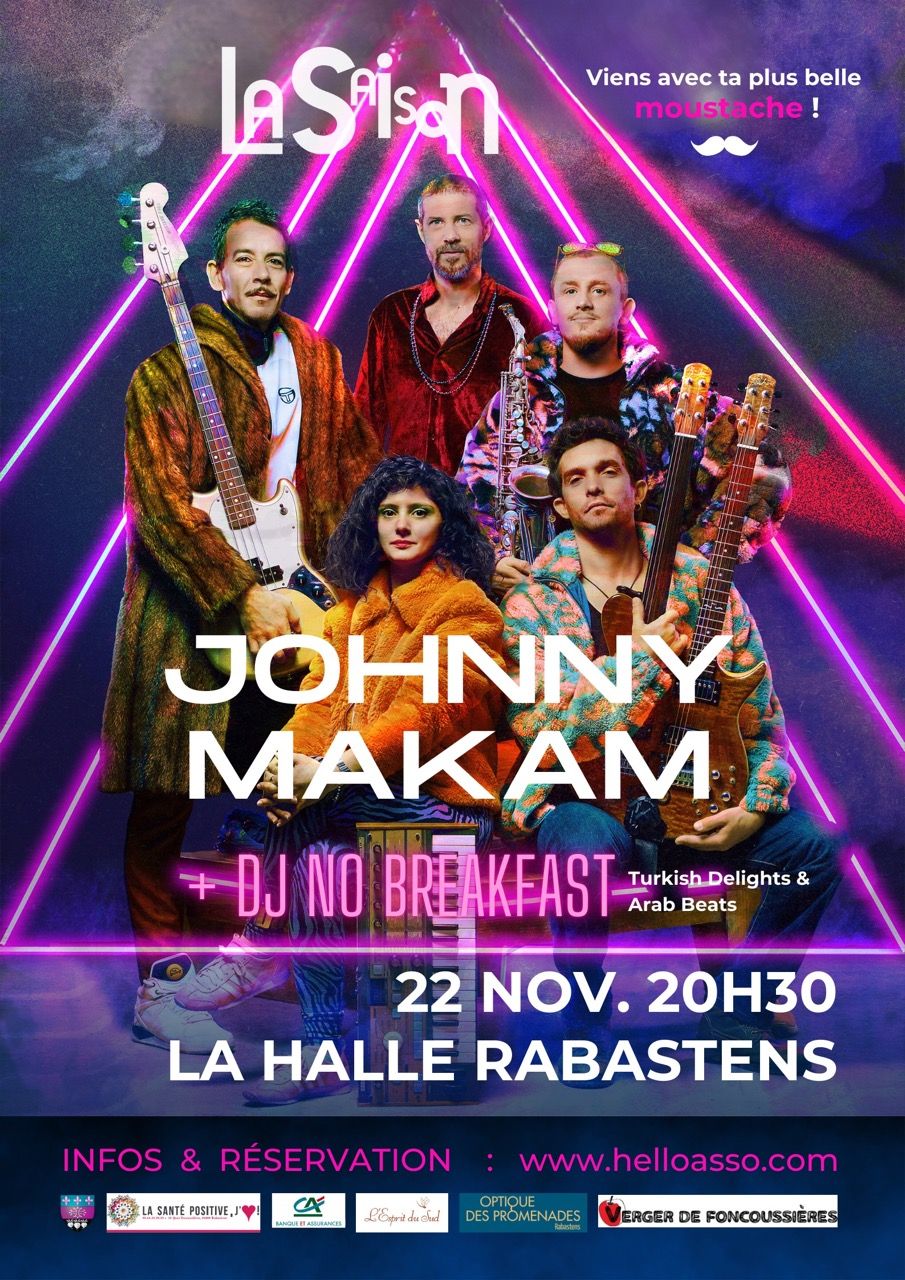 Concert Johnny Makam + DJ No Breakfast\ufffd