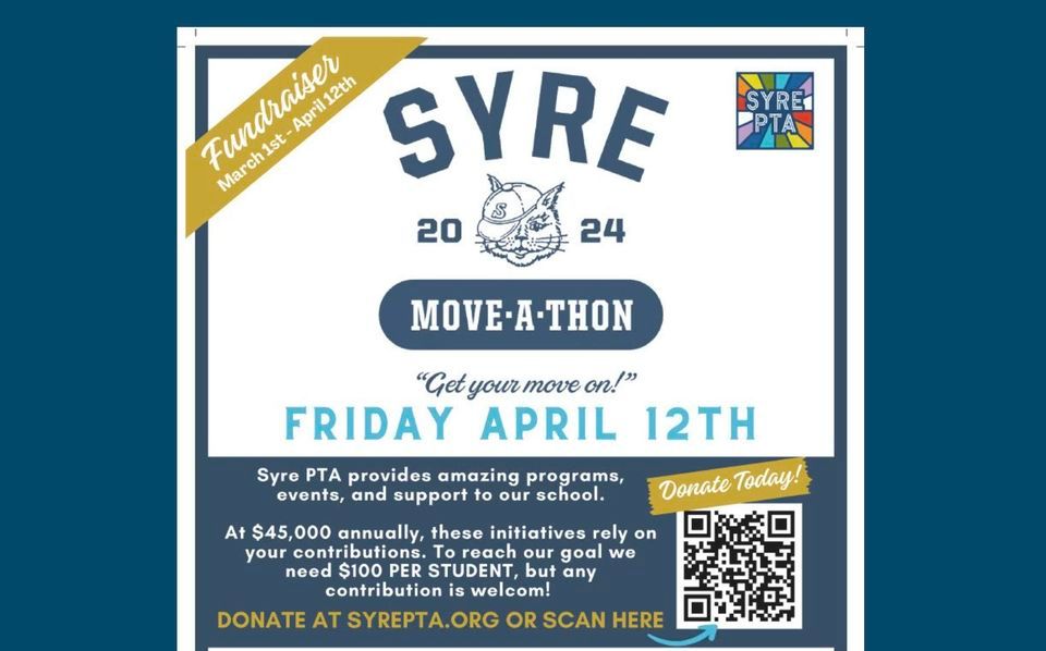 Get your move on!  Syre PTA Move A Thon