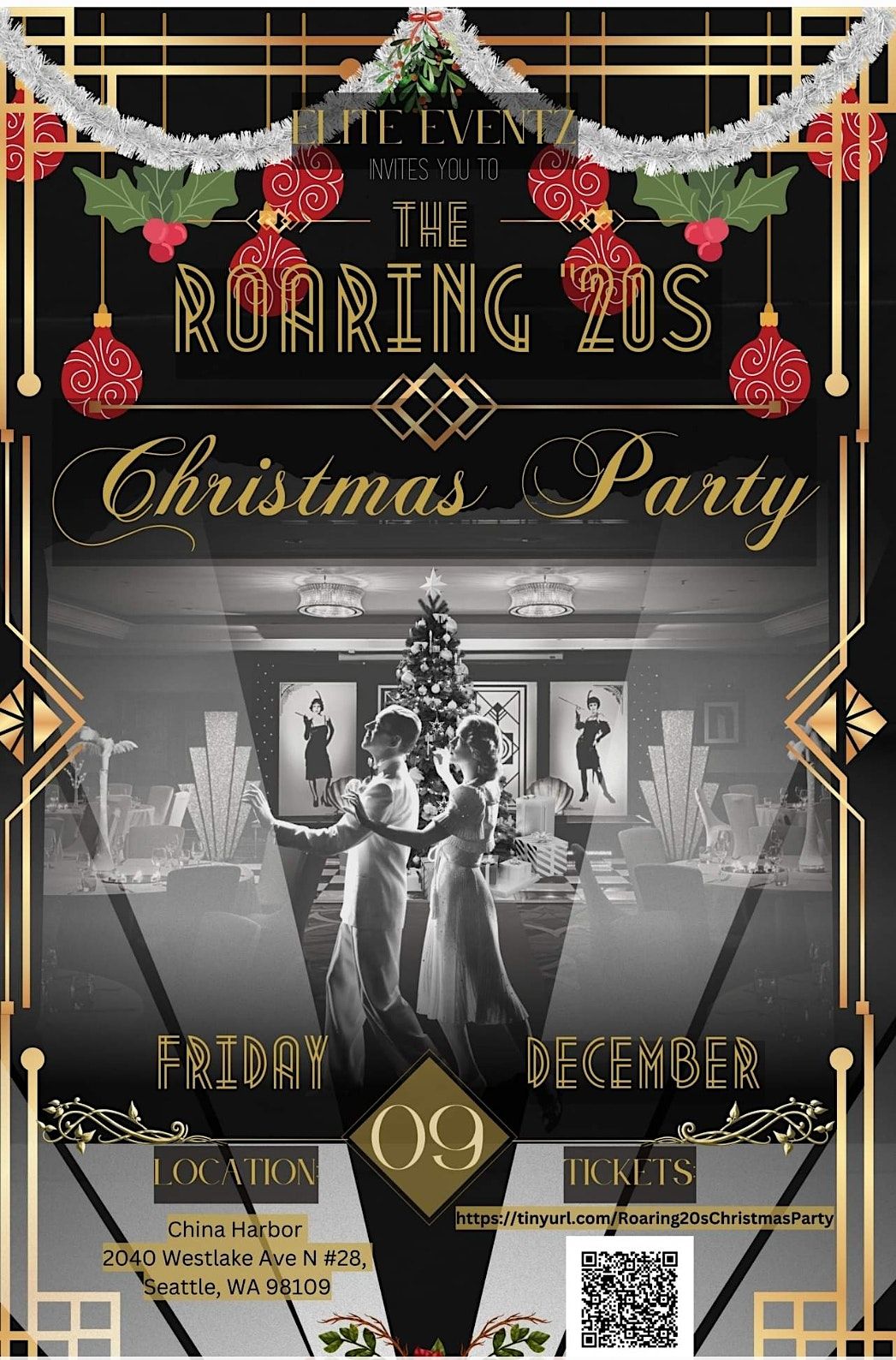 Roaring 20's Holiday Party