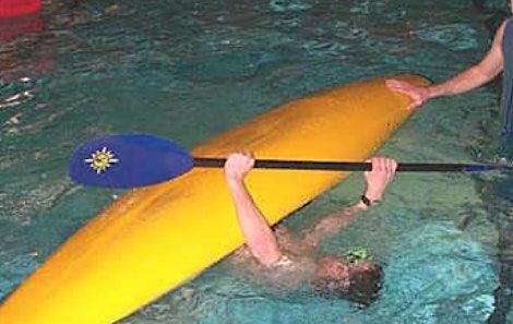 Watersport rolling and safety skills: Pool session - Adults