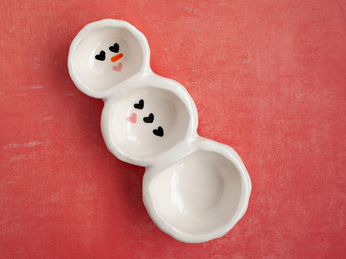 Clay Club: Pinch Pot Snowman