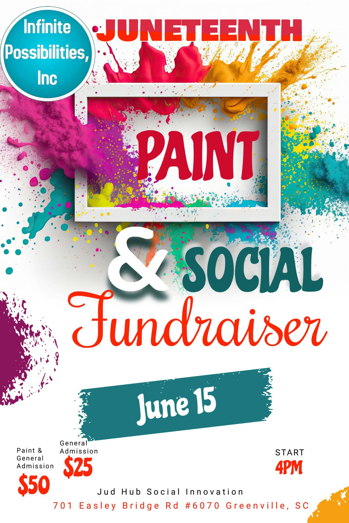 IP Juneteenth Paint & Social Fundraiser