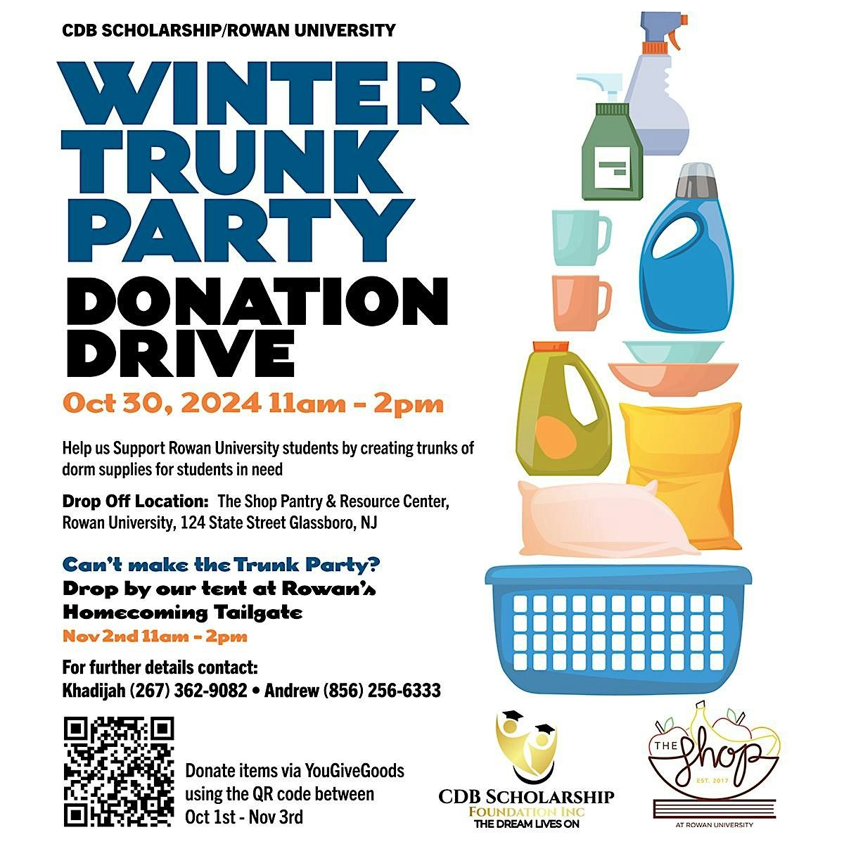 CDB Scholarship\/Rowan University Winter Trunk Party