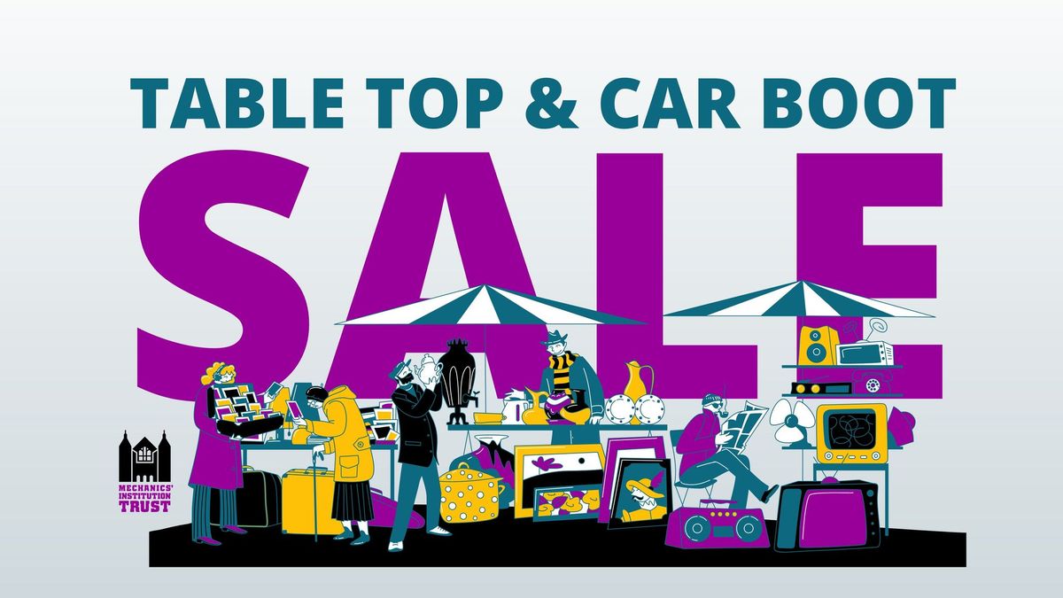 Car Boot and Table Top Sale