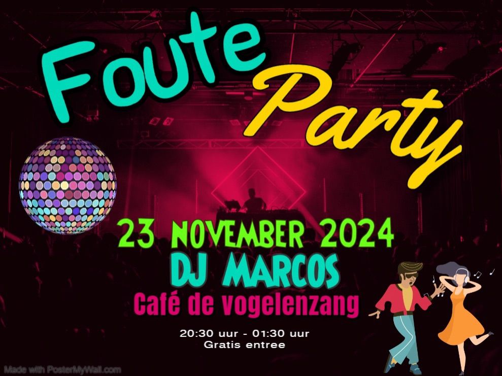 Foute Party 23 November 