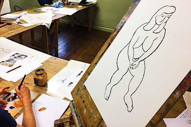 BEGINNERS TUTORED LIFE DRAWING