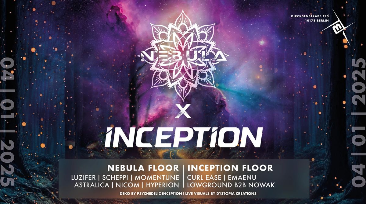 NEBULA meets INCEPTION @ M-Bia Club